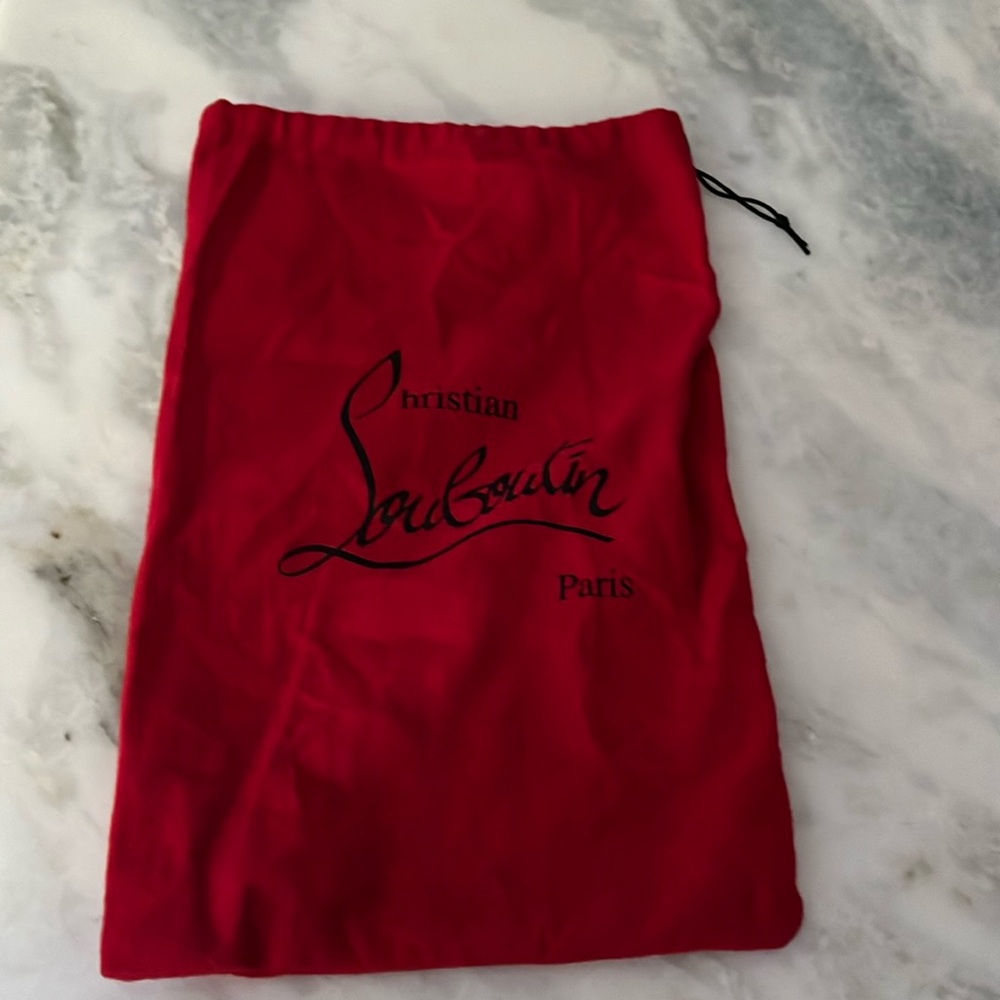Christian Louboutin protective shoe bag
